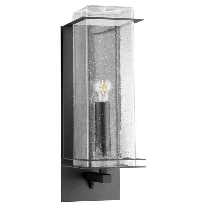 Quorum 7203-8-69 One Light Wall Mount, Textured Black
