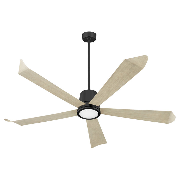 Quorum 82725-59 72"Patio Fan, Matte Black