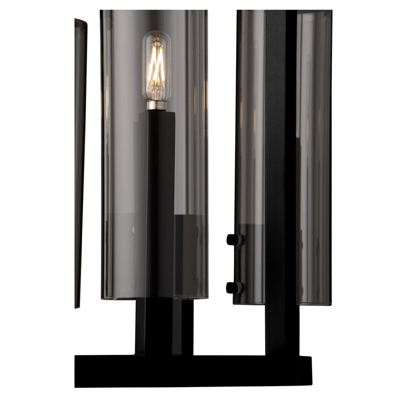 Quorum 8277-4-69 Four Light Entry, Textured Black