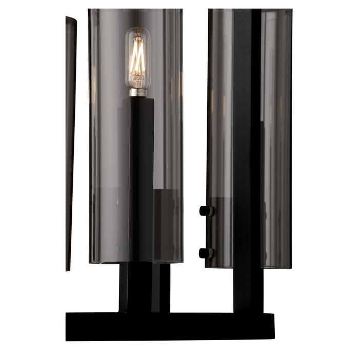Quorum 8277-4-69 Four Light Entry, Textured Black