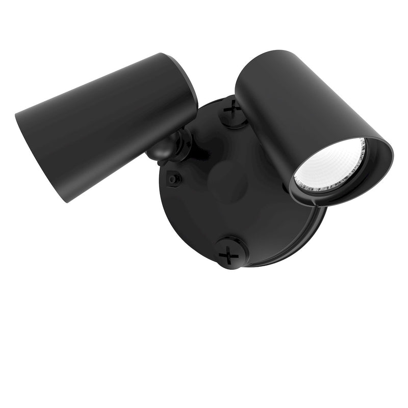American Lighting FL2S-3CCT-BK Securituy Light, Black