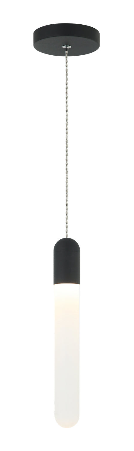 Matteo Lighting C65801MB LED Pendant, Matte Black