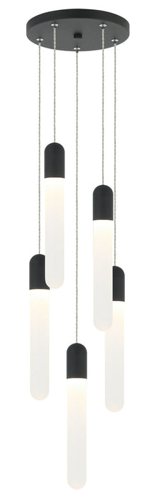 Matteo Lighting C65805MB LED Pendant, Matte Black