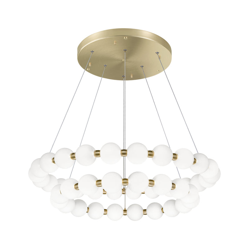 Matteo Lighting C83457OG LED Pendant, Oxidized Gold