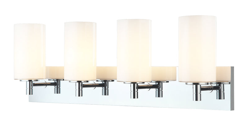 Matteo Lighting S04904CHOP Four Light Wall Sconce, Chrome