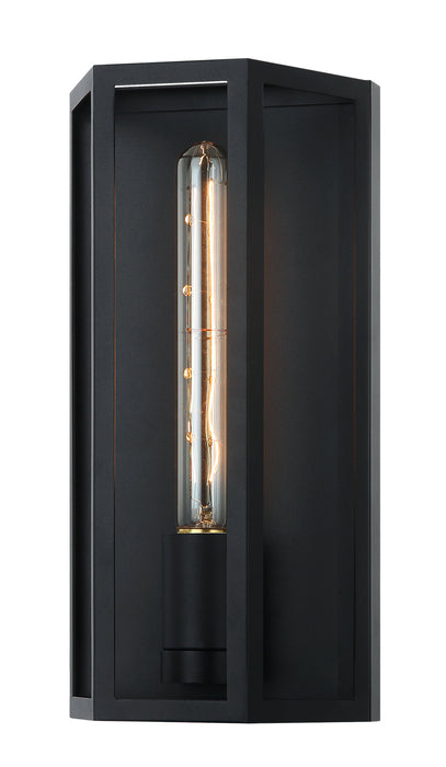 Matteo Lighting W64501MB One Light Wall Sconce, Matte Black