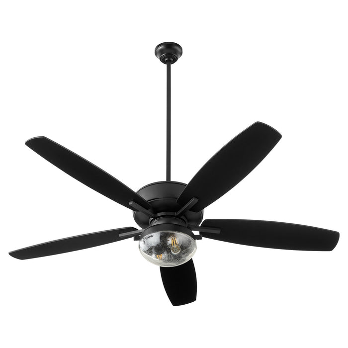 Quorum 170525-59 52" Ceiling Fan, Matte Black