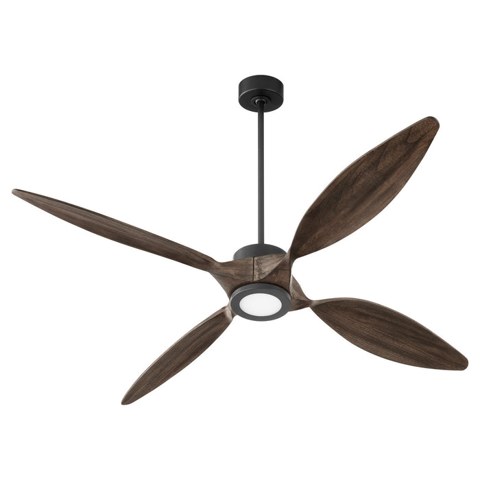 Quorum 28664-59 66" Ceiling Fan, Matte Black