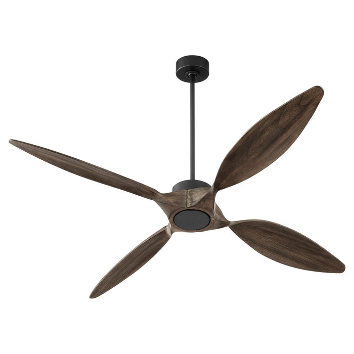 Quorum 28664-59 66" Ceiling Fan, Matte Black