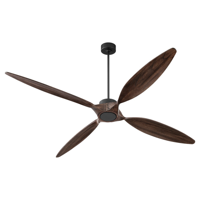 Quorum 28804-59 80" Ceiling Fan, Matte Black