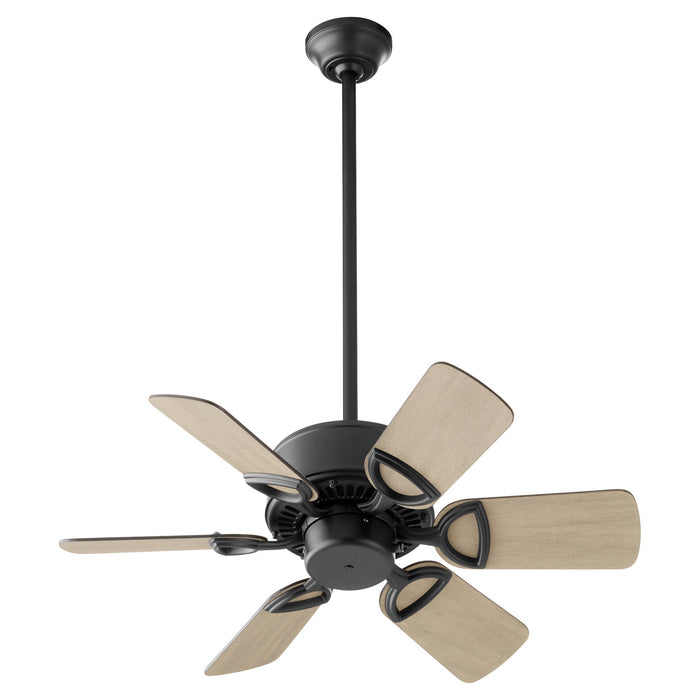 Quorum 43306-5942 30" Ceiling Fan, Matte Black
