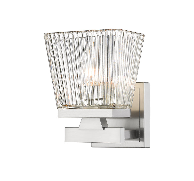 Z-Lite 1936-1S-BN One Light Wall Sconce, Brushed Nickel