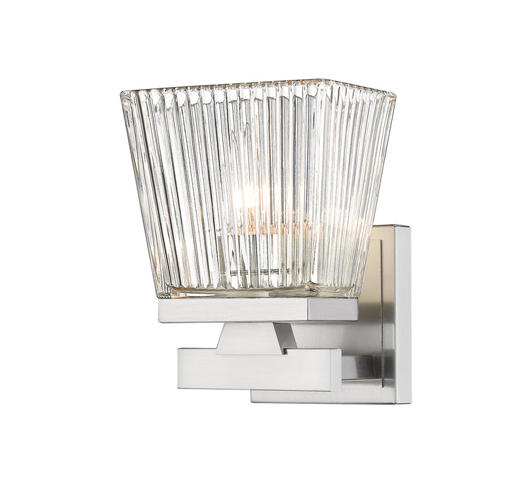 Z-Lite 1936-1S-BN One Light Wall Sconce, Brushed Nickel