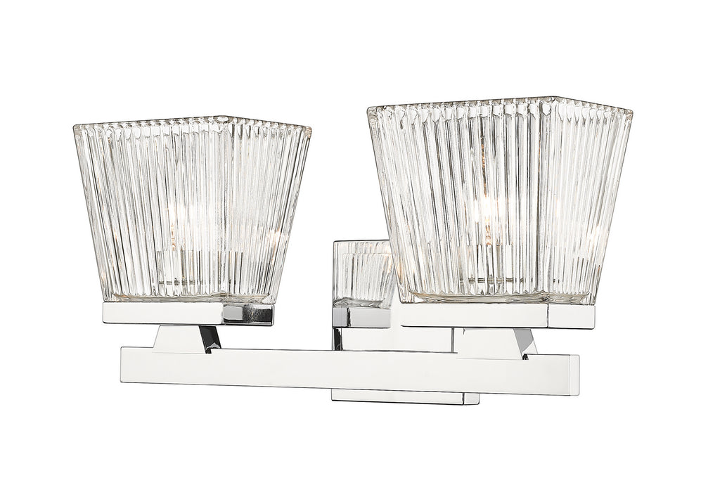 Z-Lite 1936-2V-CH Two Light Vanity, Chrome