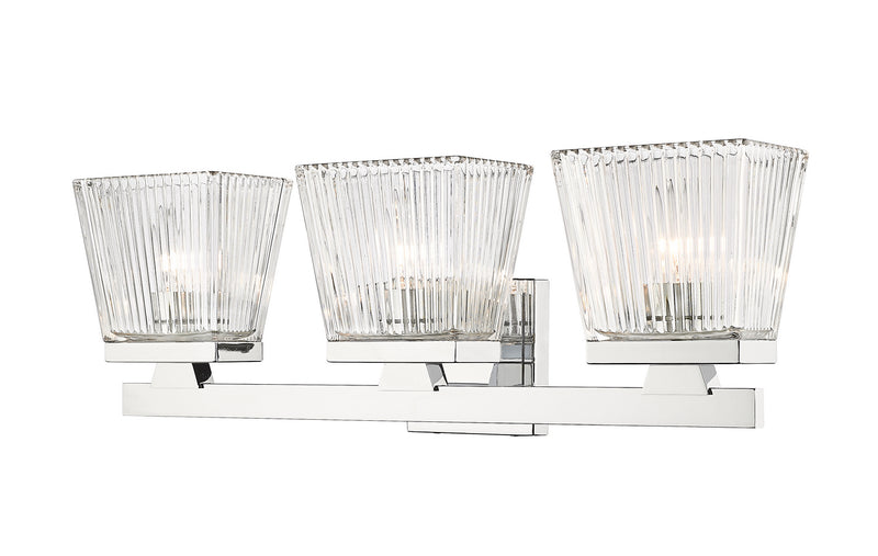 Z-Lite 1936-3V-CH Three Light Vanity, Chrome