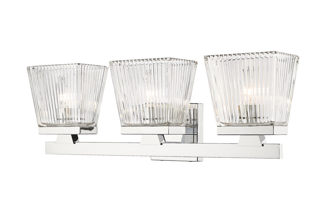 Z-Lite 1936-3V-CH Three Light Vanity, Chrome