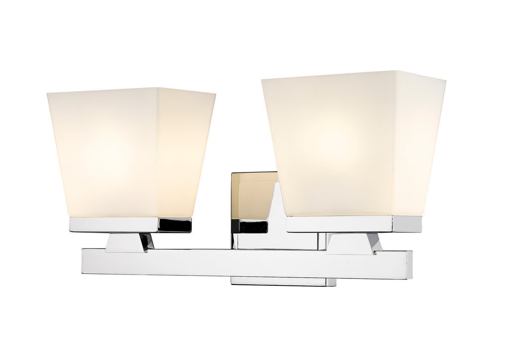 Z-Lite 1937-2V-CH Two Light Vanity, Chrome