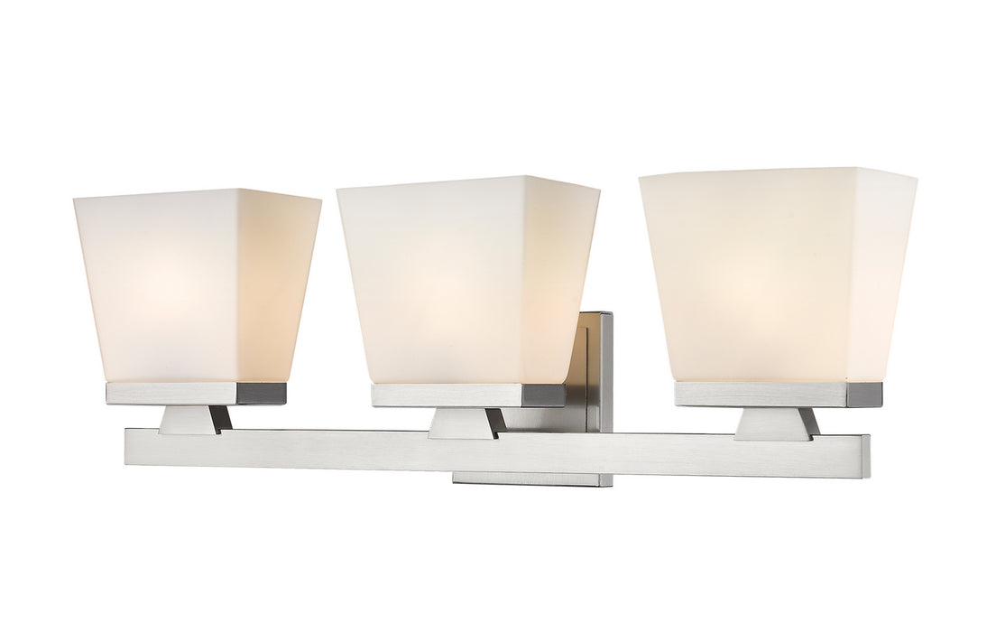 Z-Lite 1937-3V-BN Three Light Vanity, Brushed Nickel
