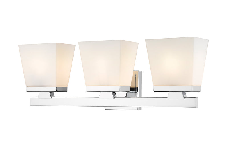 Z-Lite 1937-3V-CH Three Light Vanity, Chrome
