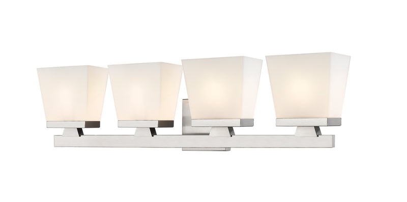Z-Lite 1937-4V-BN Four Light Vanity, Brushed Nickel