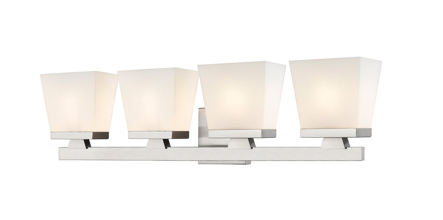Z-Lite 1937-4V-BN Four Light Vanity, Brushed Nickel