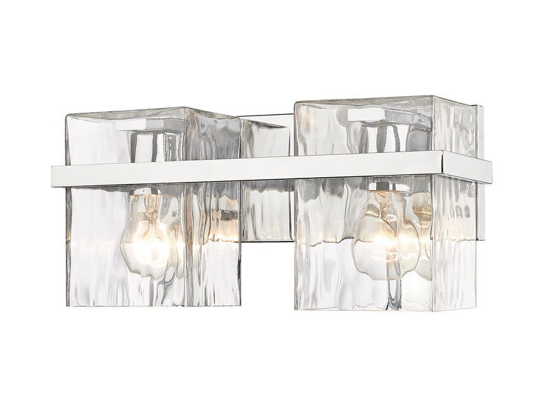Z-Lite 1938-2V-CH Two Light Vanity, Chrome