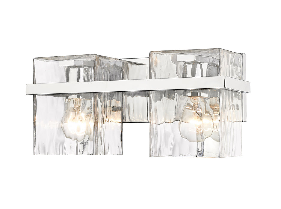 Z-Lite 1938-2V-CH Two Light Vanity, Chrome