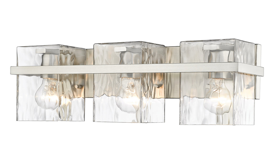 Z-Lite 1938-3V-BN Three Light Vanity, Brushed Nickel