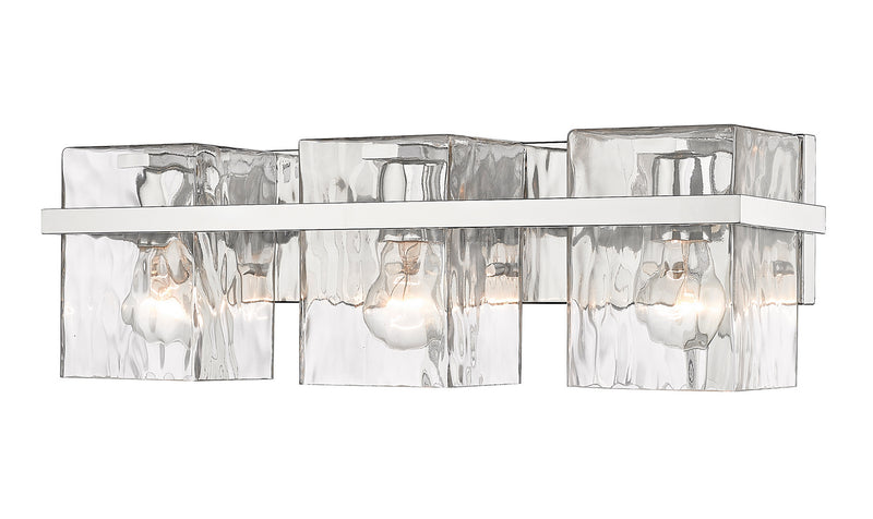 Z-Lite 1938-3V-CH Three Light Vanity, Chrome