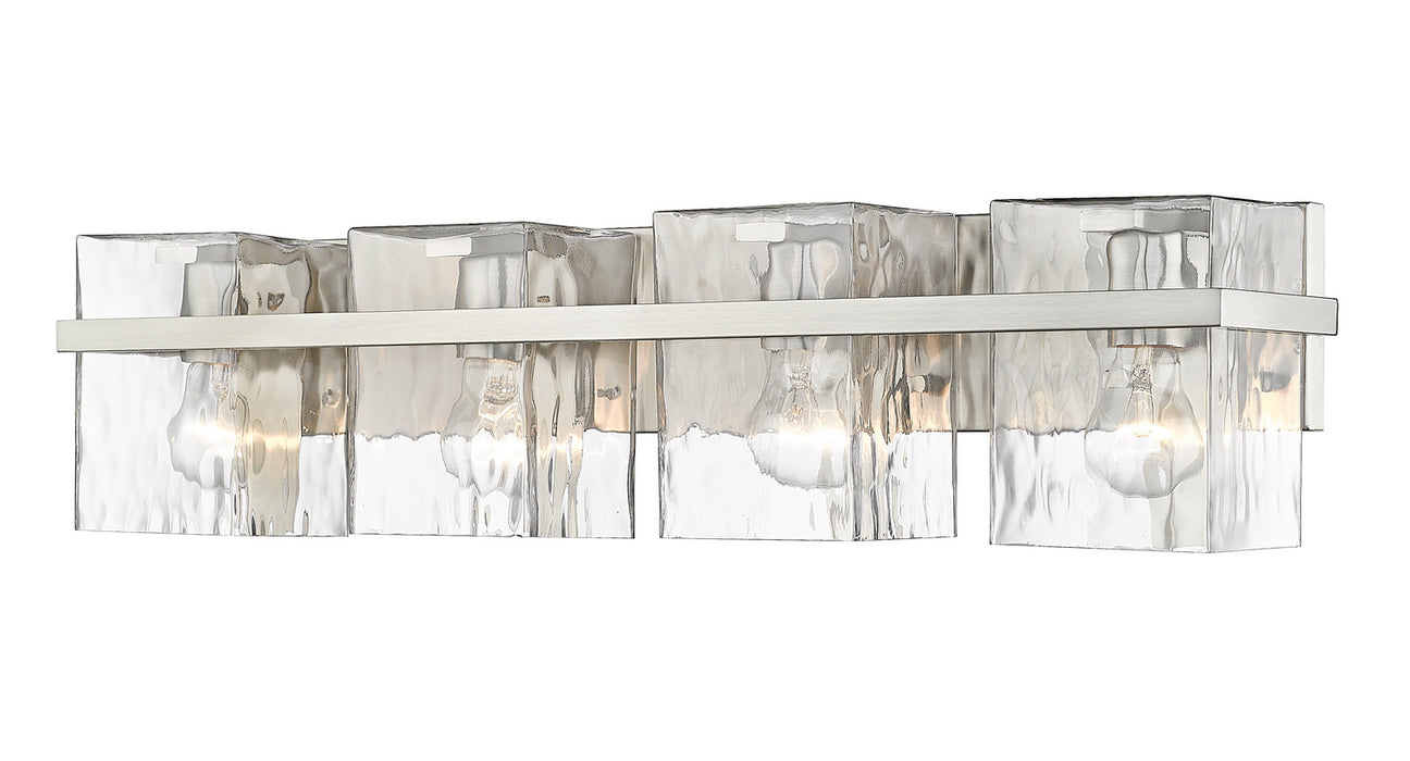 Z-Lite 1938-4V-BN Four Light Vanity, Brushed Nickel