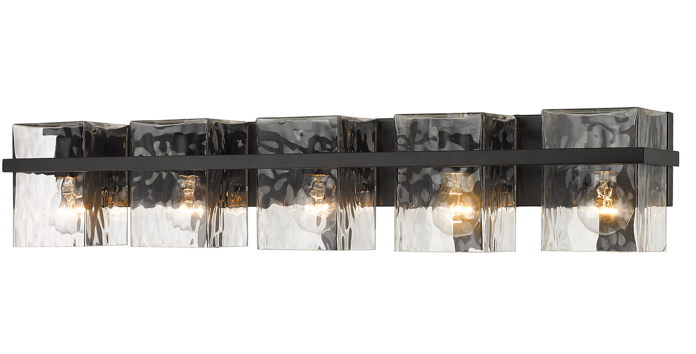 Z-Lite 1938-5V-MB Five Light Vanity, Matte Black
