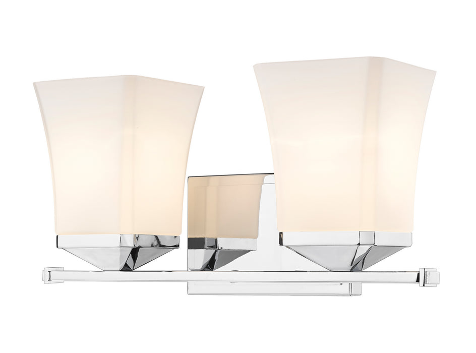 Z-Lite 1939-2V-CH Two Light Vanity, Chrome