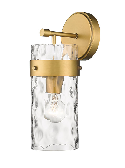 Z-Lite 3035-1SS-RB One Light Wall Sconce, Rubbed Brass