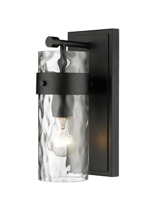 Z-Lite 3035-1V-MB One Light Wall Sconce, Matte Black