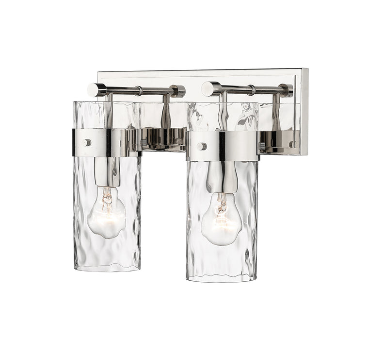 Z-Lite 3035-2V-PN Two Light Vanity, Polished Nickel