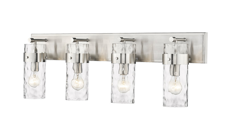 Z-Lite 3035-4V-BN Four Light Vanity, Brushed Nickel