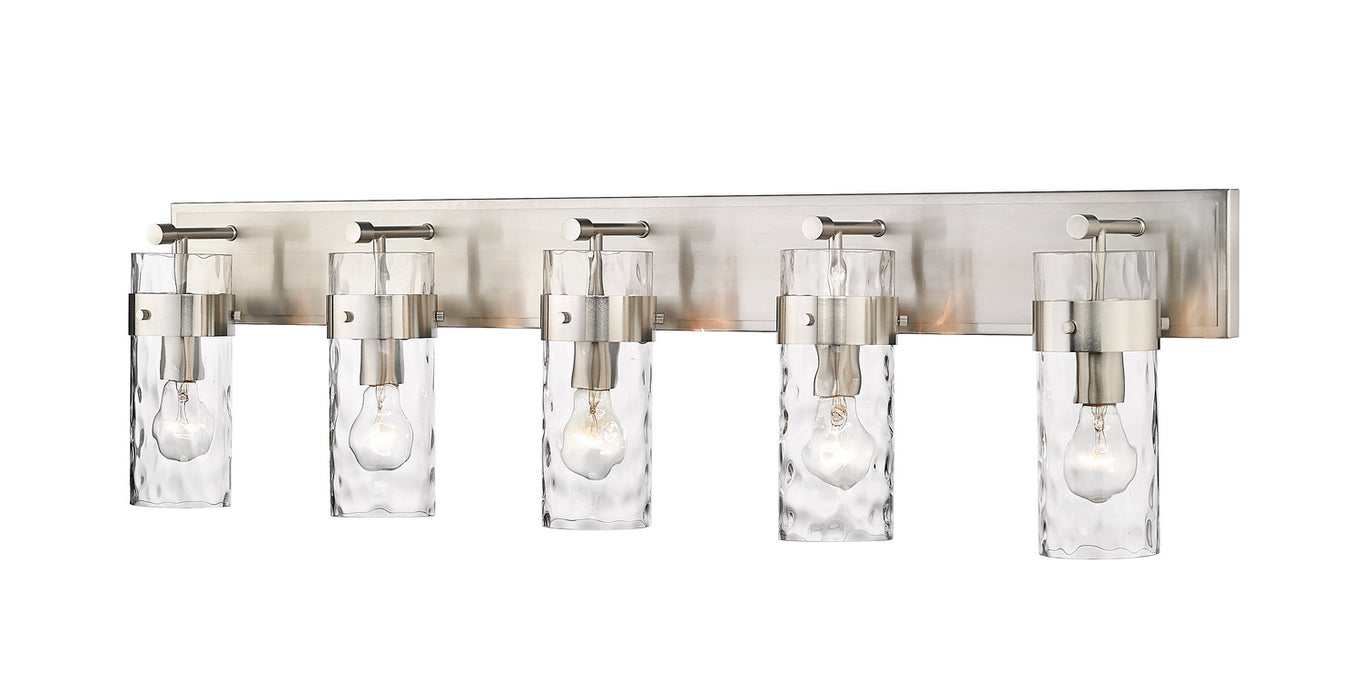 Z-Lite 3035-5V-BN Five Light Vanity, Brushed Nickel
