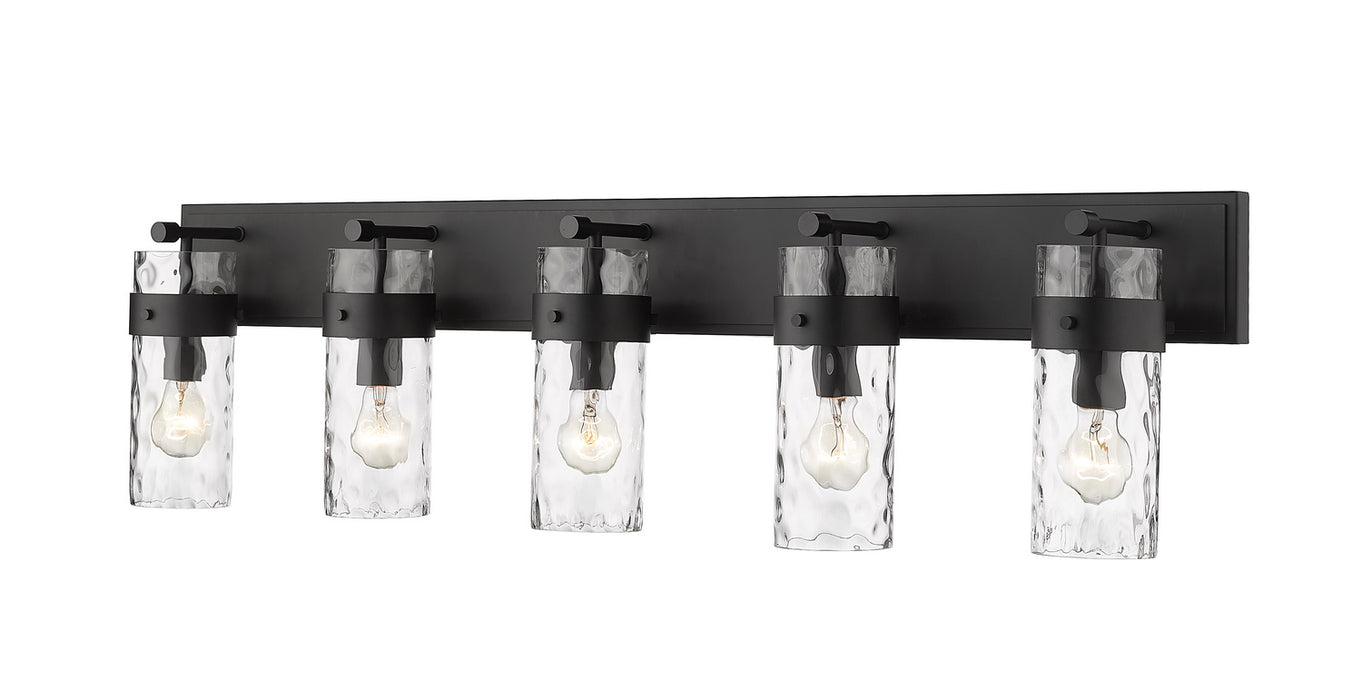 Z-Lite 3035-5V-MB Five Light Vanity, Matte Black