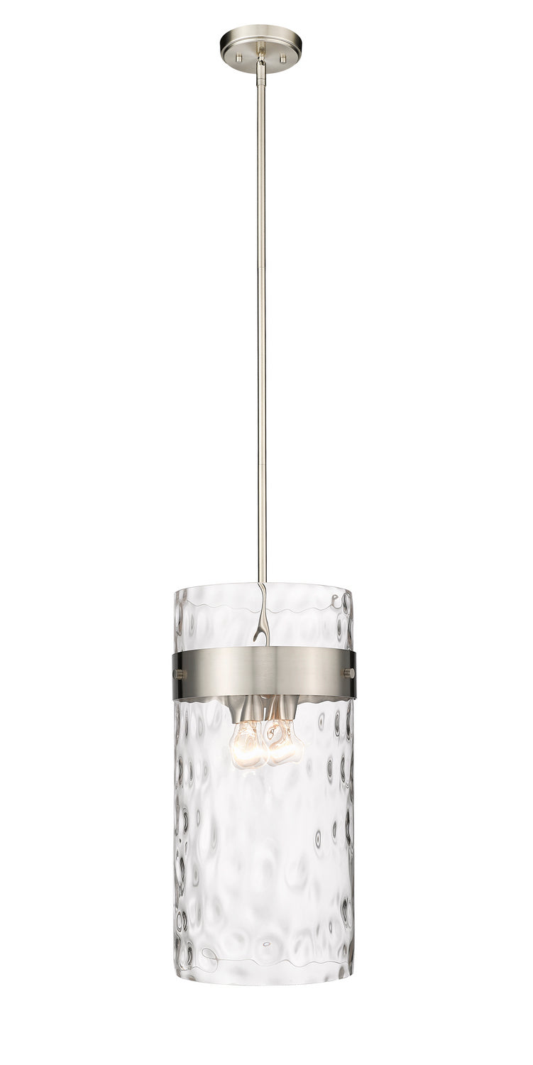 Z-Lite 3035P12-BN Four Light Pendant, Brushed Nickel