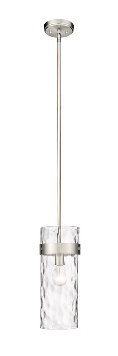 Z-Lite 3035P6-BN One Light Pendant, Brushed Nickel