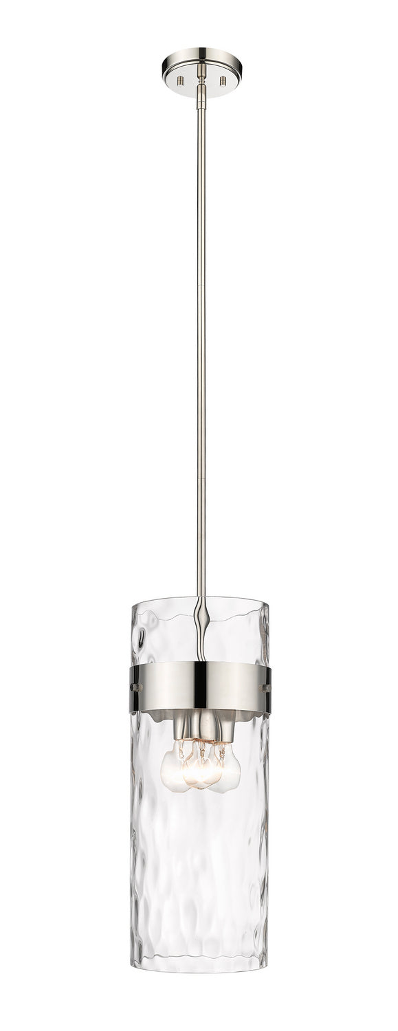 Z-Lite 3035P9-PN Three Light Pendant, Polished Nickel