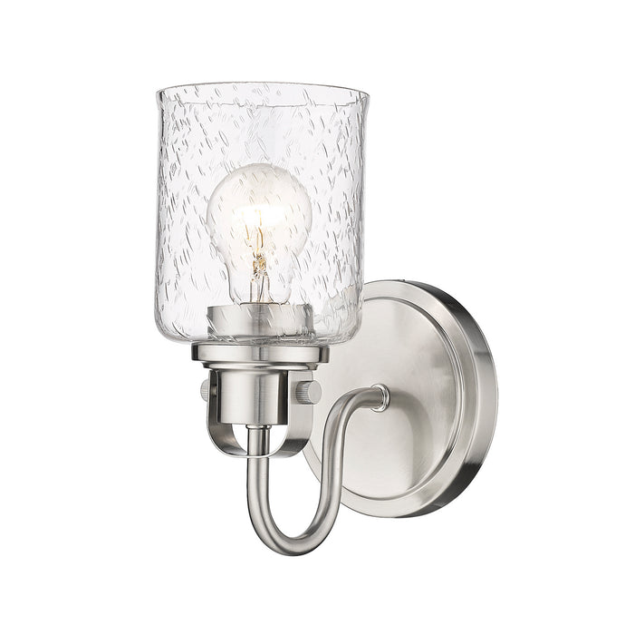 Z-Lite 340-1S-BN One Light Wall Sconce, Brushed Nickel