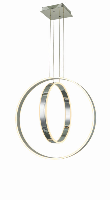 Thumprints T1003-CH LED Pendant, Chrome