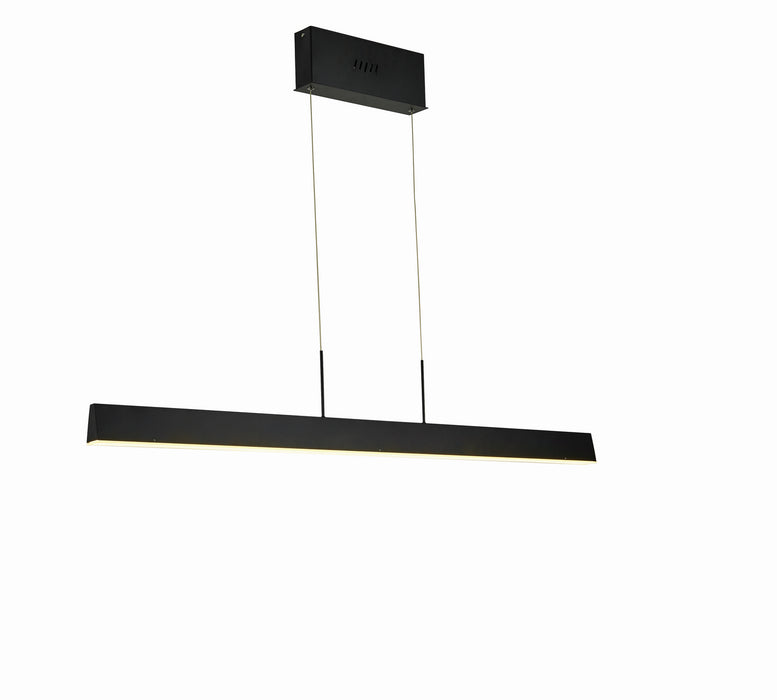 Thumprints T1010-BK LED Island Chandelier, Black