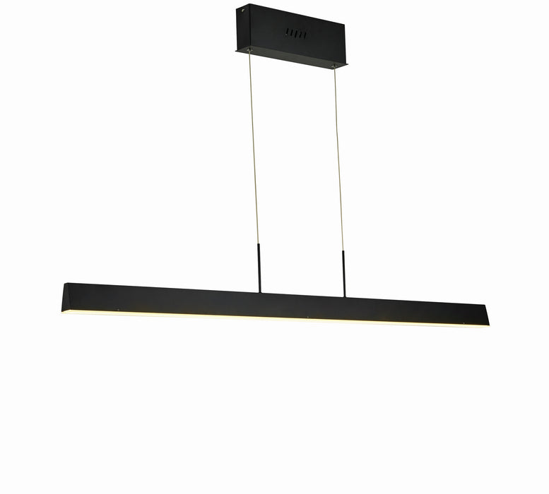 Thumprints T1011-BK LED Island Chandelier, Black