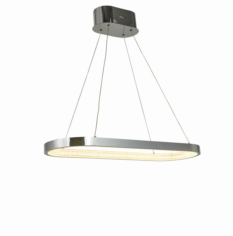 Thumprints T1018-CH LED Chandelier, Chrome