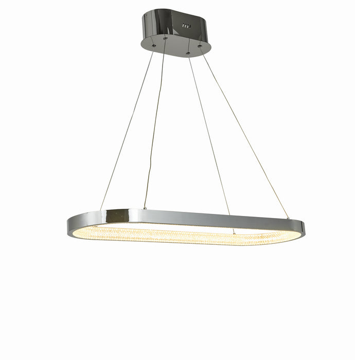 Thumprints T1018-CH LED Chandelier, Chrome