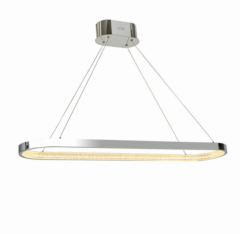 Thumprints T1020-CH LED Chandelier, Chrome