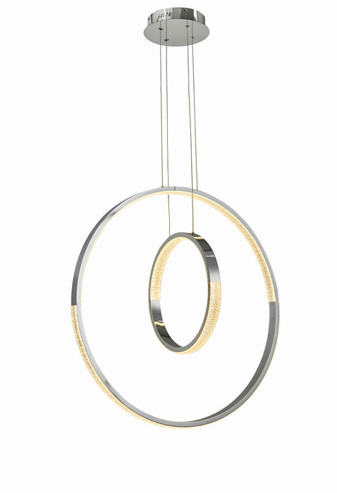 Thumprints T1024-CH LED Pendant, Chrome