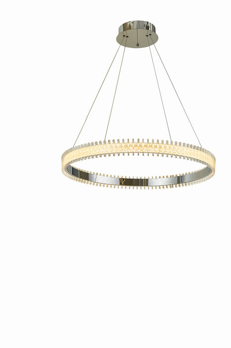 Thumprints T1045-CH LED Chandelier, Chrome